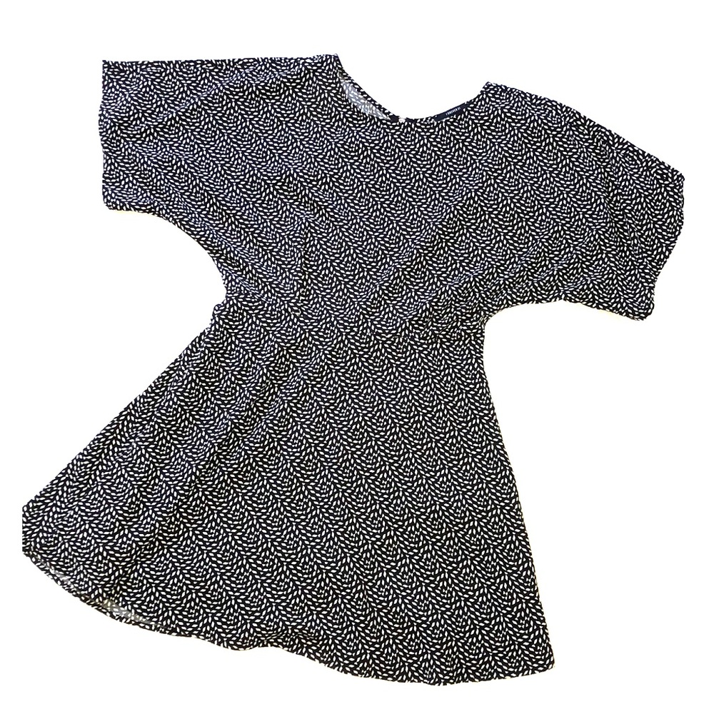 Black/White Patterned Dress